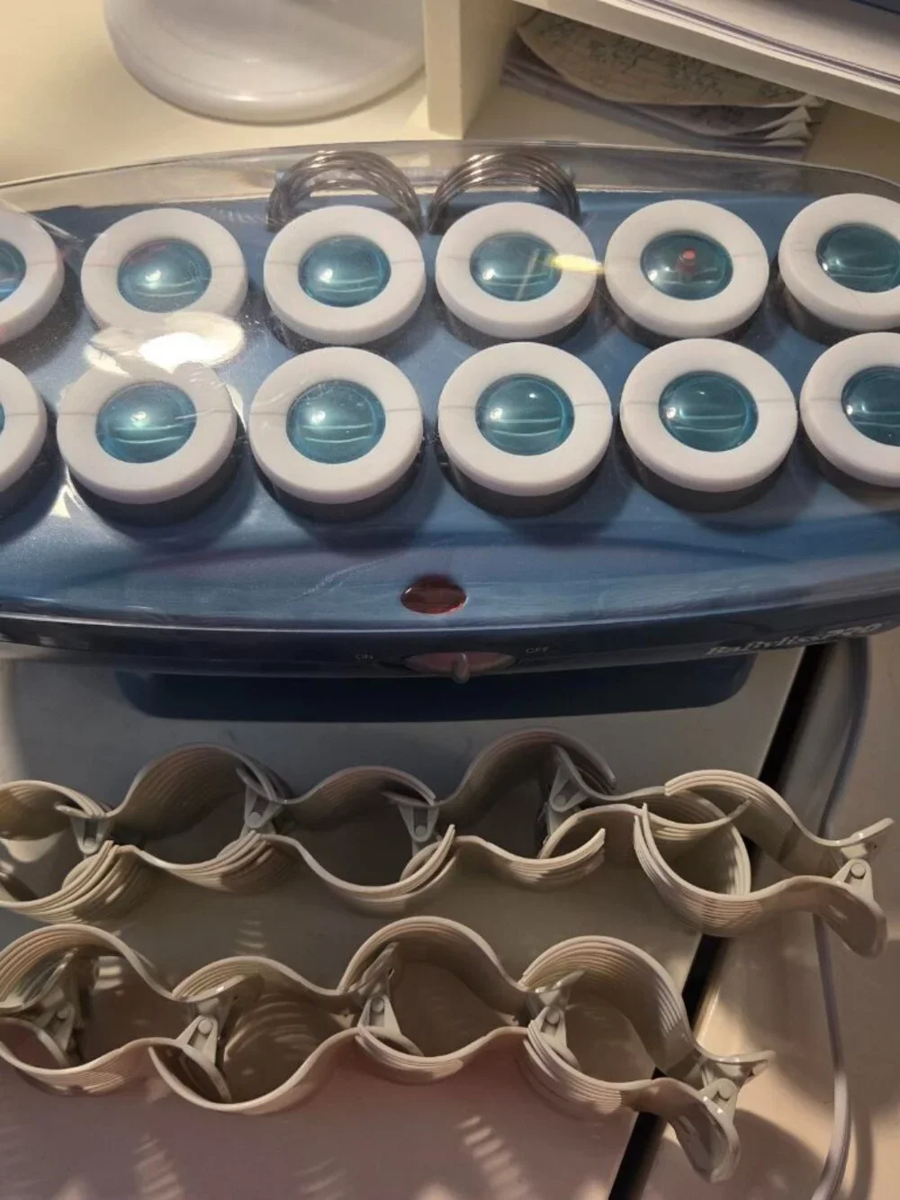 BaBylissPRO Nano Titanium Professional Jumbo Hot Rollers - 12pc